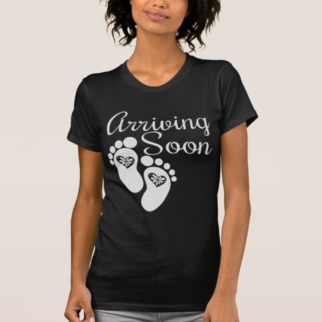 Arriving Soon Maternity T-Shirt (Front)