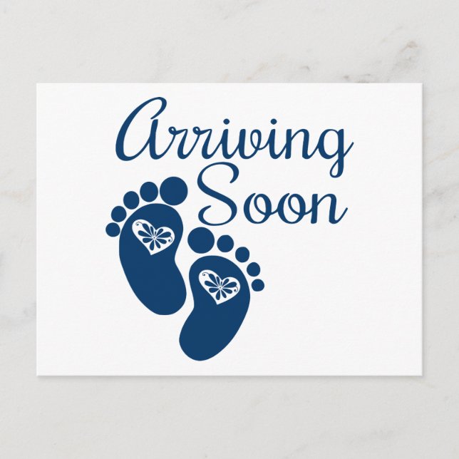 Arriving Soon Postcard (Front)