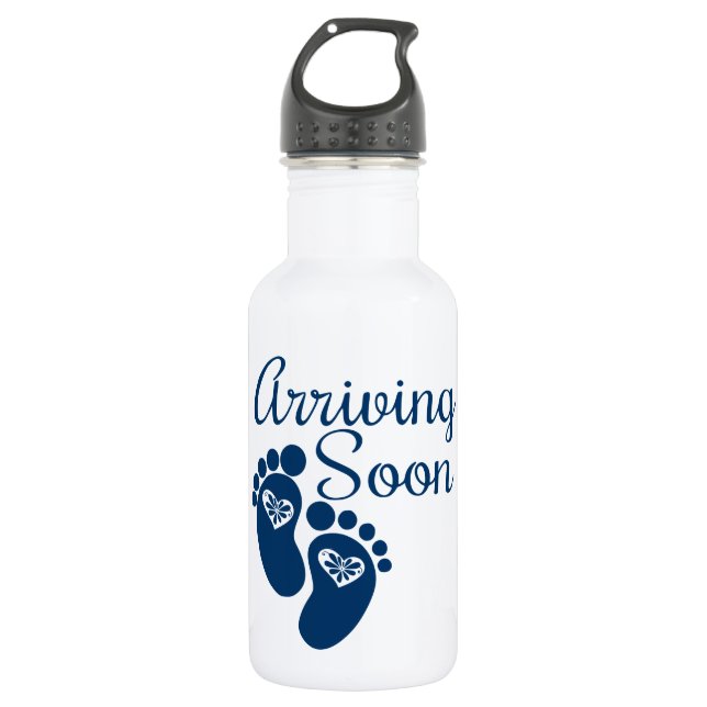 Arriving Soon Water Bottle (Front)