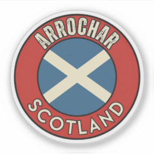 Arrochar, Scotland Sticker