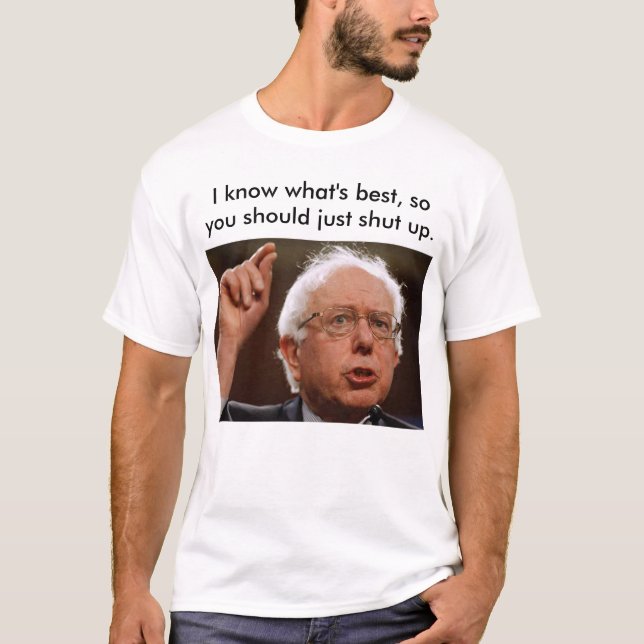 Arrogant Bernie Sanders T-Shirt (Front)