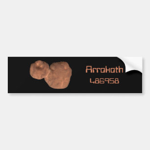 Arrokoth Kuiper Belt Object Bumper Sticker