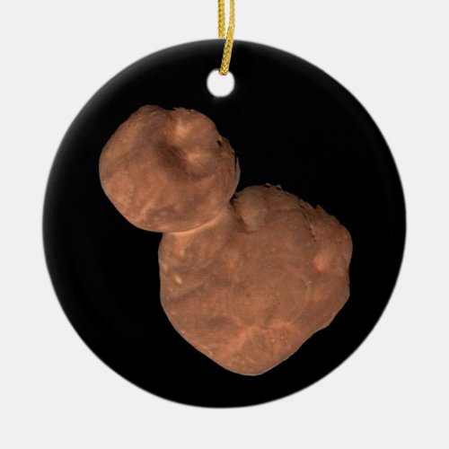 Arrokoth Kuiper Belt Object Ceramic Ornament