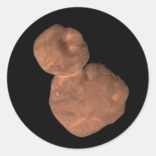 Arrokoth Kuiper Belt Object Classic Round Sticker