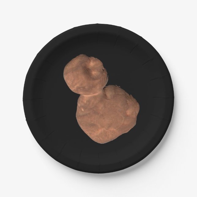 Arrokoth Kuiper Belt Object Paper Plates (Front)