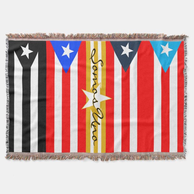 Puerto rico throw discount blanket