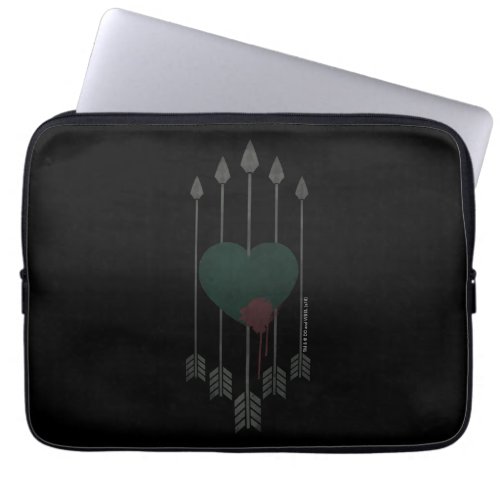 Arrow  Arrows Shot Through Heart Laptop Sleeve