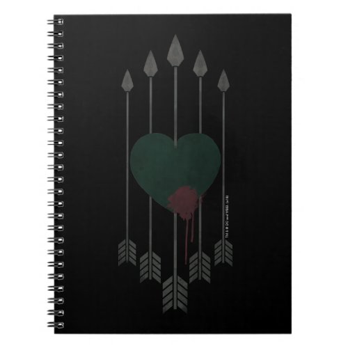 Arrow  Arrows Shot Through Heart Notebook