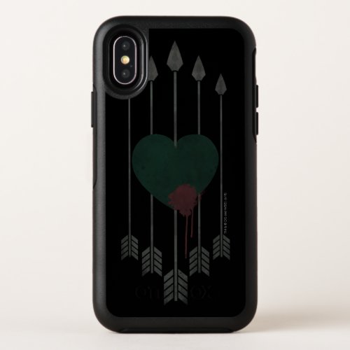 Arrow  Arrows Shot Through Heart OtterBox Symmetry iPhone X Case