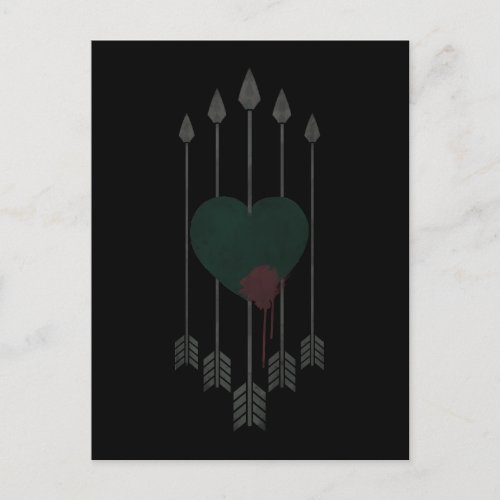 Arrow  Arrows Shot Through Heart Postcard