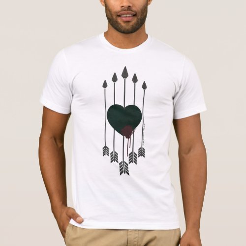 Arrow  Arrows Shot Through Heart T_Shirt