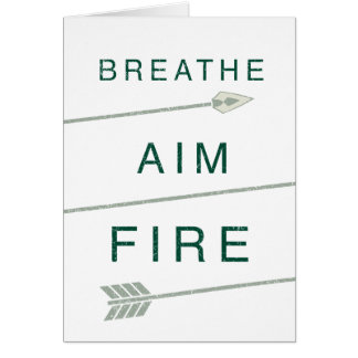 Arrow | Breathe Aim Fire Cards