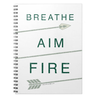 Arrow | Breathe Aim Fire Notebook