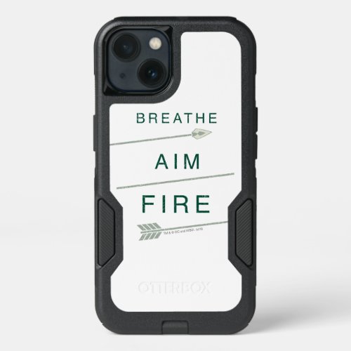 Arrow  Breathe Aim Fire iPhone 13 Case