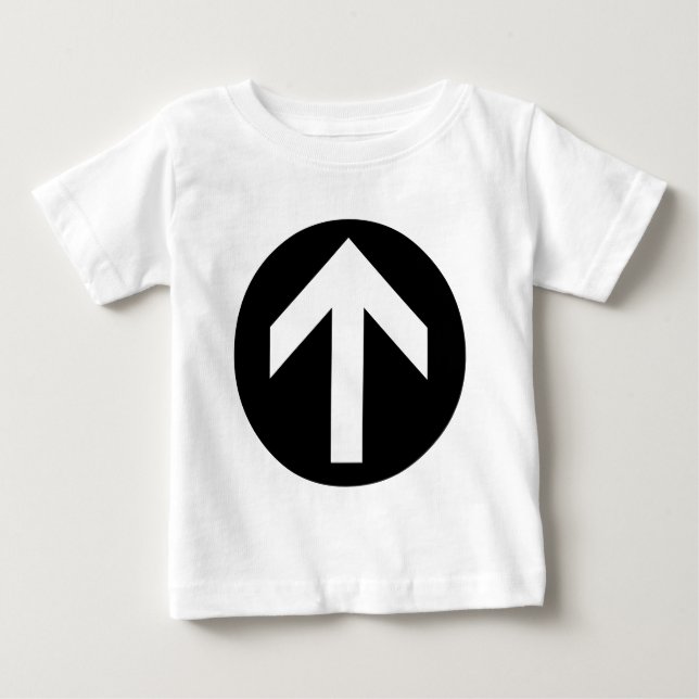 Arrow Disk Baby T-Shirt (Front)