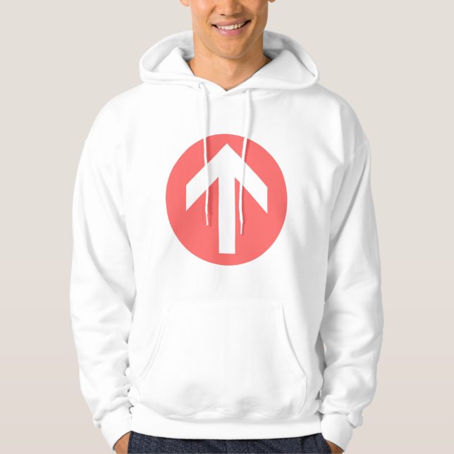 Arrow Disk Hoodie (Front)