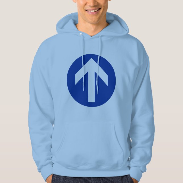 Arrow Disk Hoodie (Front)