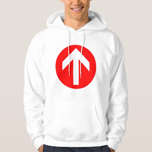 Arrow Disk Hoodie (Front)