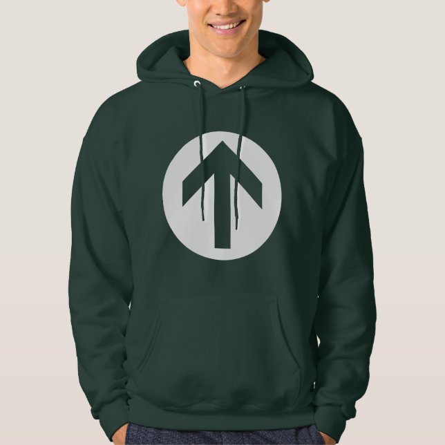 Arrow Disk Hoodie (Front)