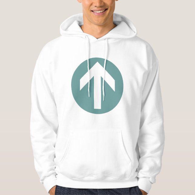 Arrow Disk Hoodie (Front)