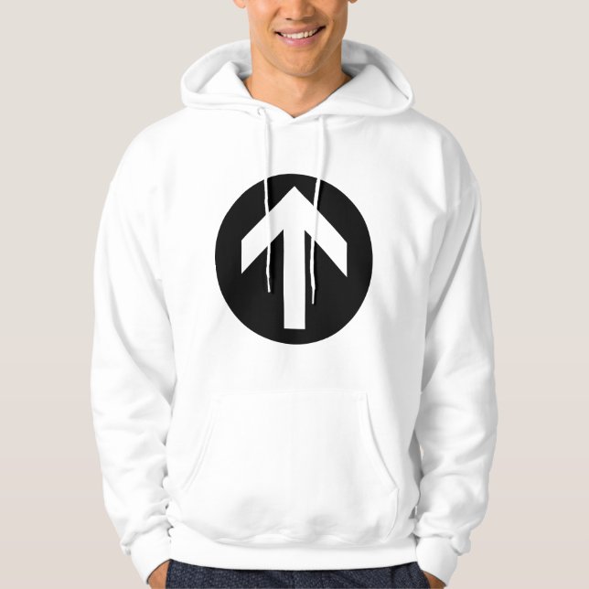 Arrow Disk Hoodie (Front)