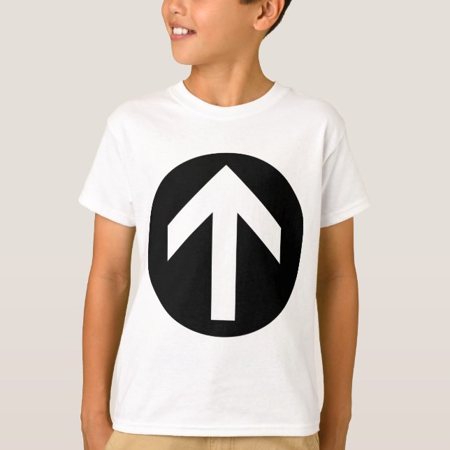 Arrow Disk T-Shirt (Front)