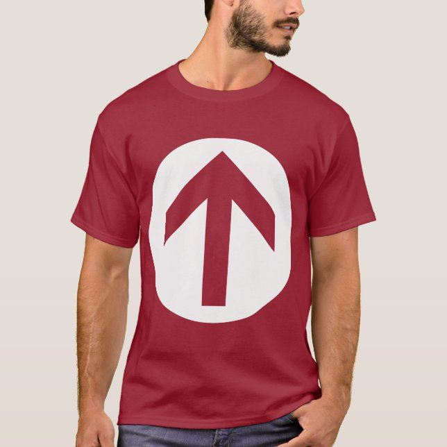 Arrow Disk T-Shirt (Front)