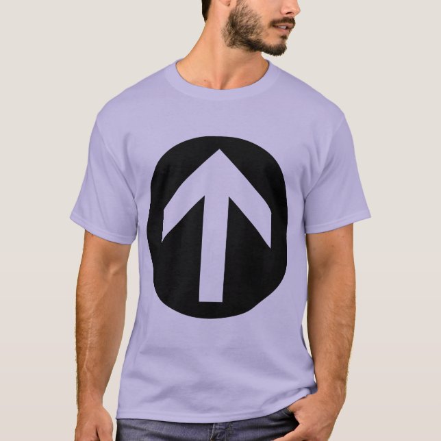 Arrow Disk T-Shirt (Front)