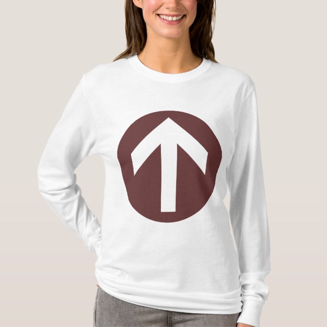 Arrow Disk T-Shirt (Front)