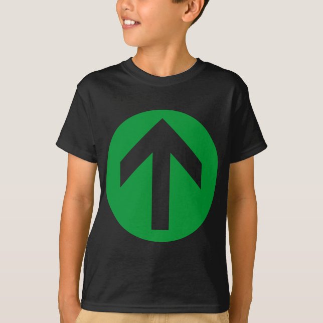 Arrow Disk T-Shirt (Front)
