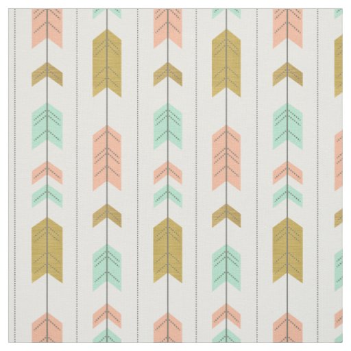 Arrow Dreams Tribal Baby Geometric Print Fabric