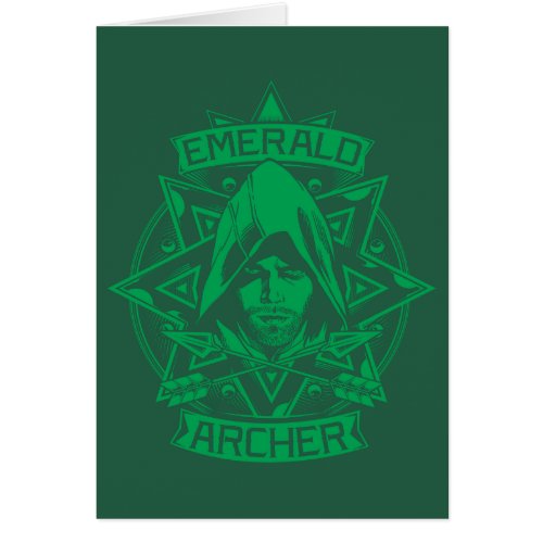 Arrow  Emerald Archer Graphic