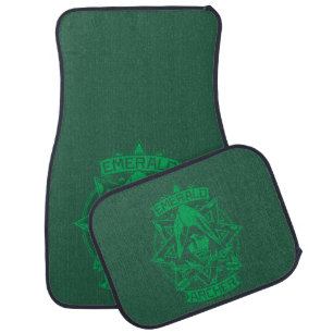 Arrow Emerald Archer Graphic Car Floor Mat
