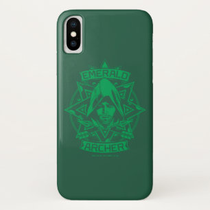 Arrow Emerald Archer Graphic iPhone X Case
