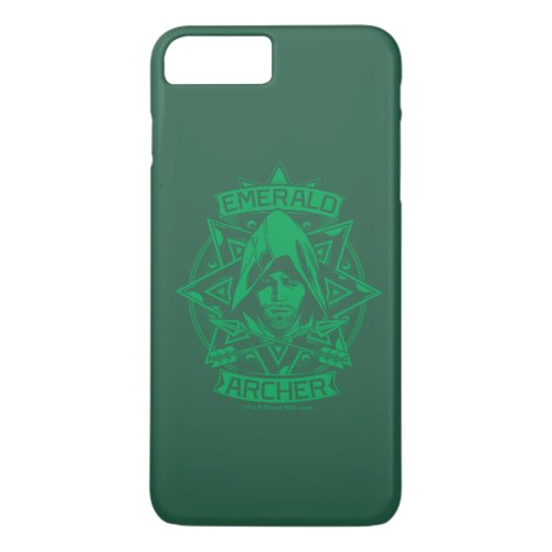 Arrow  Emerald Archer Graphic iPhone 8 Plus7 Plus Case