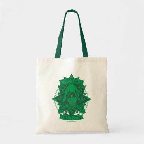 Arrow  Emerald Archer Graphic Tote Bag