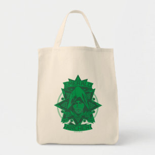Arrow Emerald Archer Graphic Tote Bag