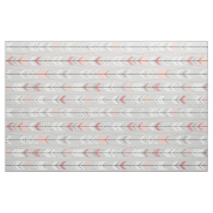 Arrow Feathers Horizontal Fabric