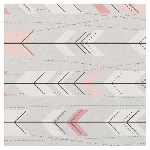 Arrow Feathers Horizontal Fabric 2