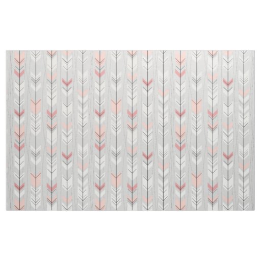 Arrow Feathers Vertical Fabric