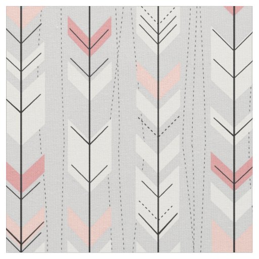 Arrow Feathers Vertical Fabric 2