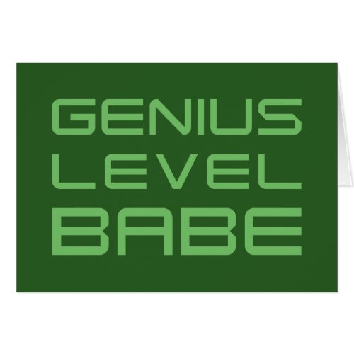 Arrow  Genius Level Babe