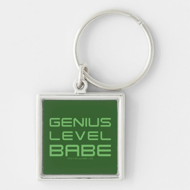 Arrow | Genius Level Babe Keychain (Front)