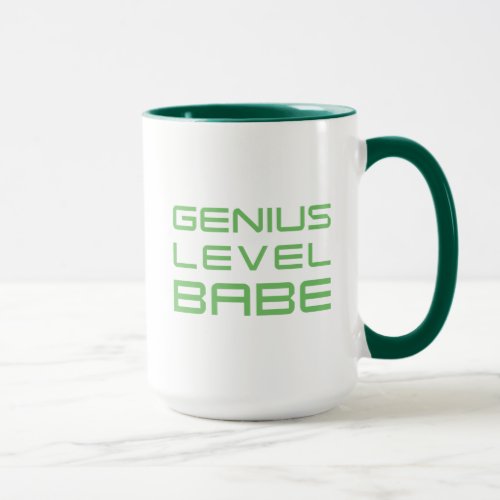 Arrow  Genius Level Babe Mug