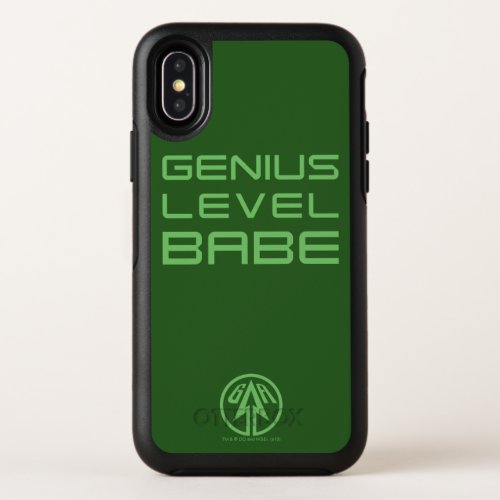 Arrow  Genius Level Babe OtterBox Symmetry iPhone X Case