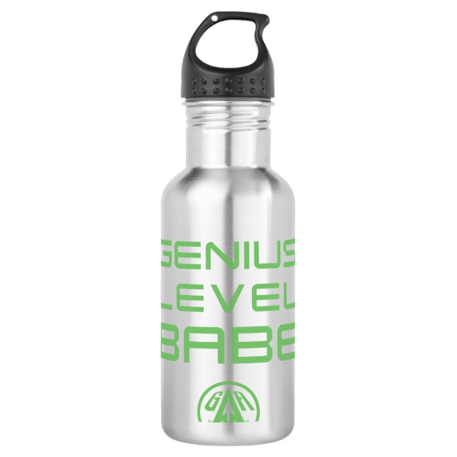 Arrow | Genius Level Babe Stainless Steel Water Bottle (Front)