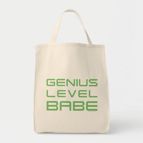 Arrow  Genius Level Babe Tote Bag