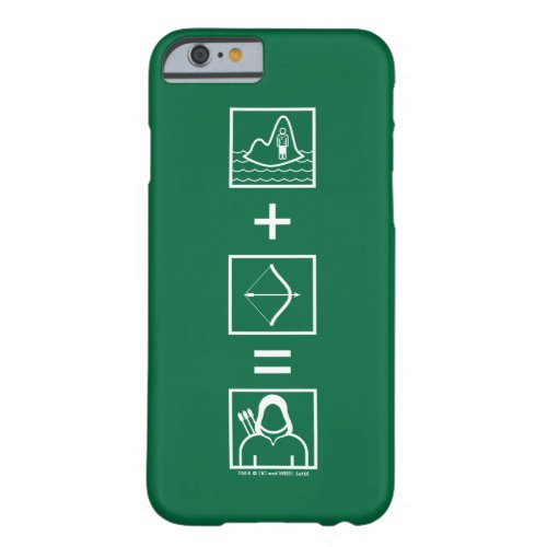 Arrow  Green Arrow Equation Barely There iPhone 6 Case