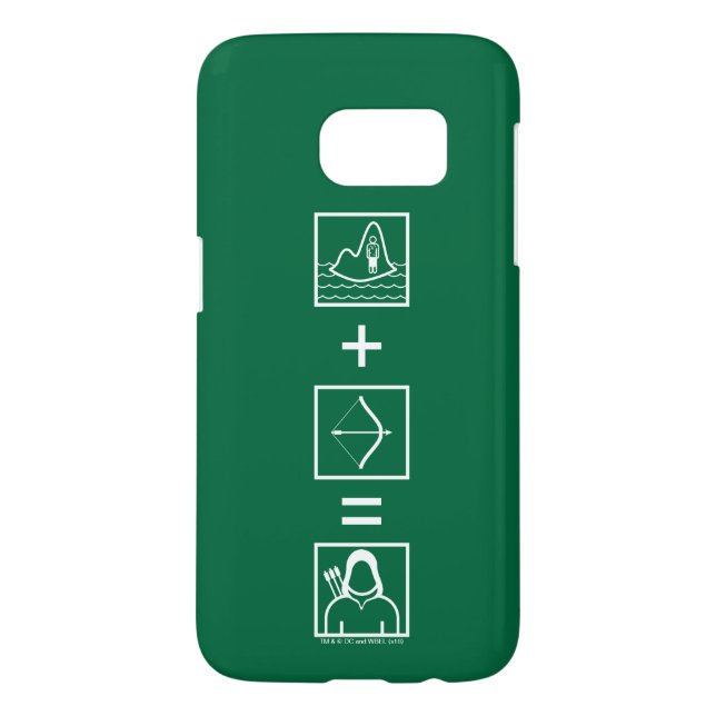 Arrow | Green Arrow Equation Case-Mate Samsung Galaxy Case (Back)