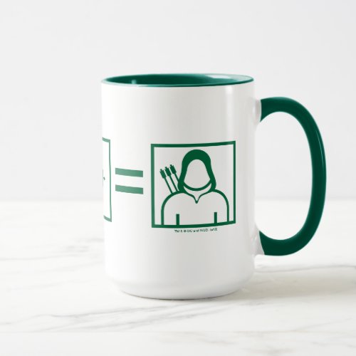 Arrow  Green Arrow Equation Mug
